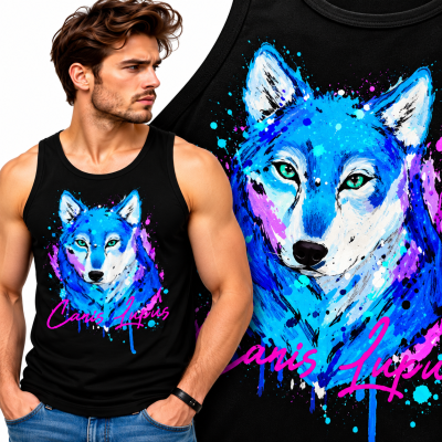 TANK TOP ZWIERZĘTA   CANIS